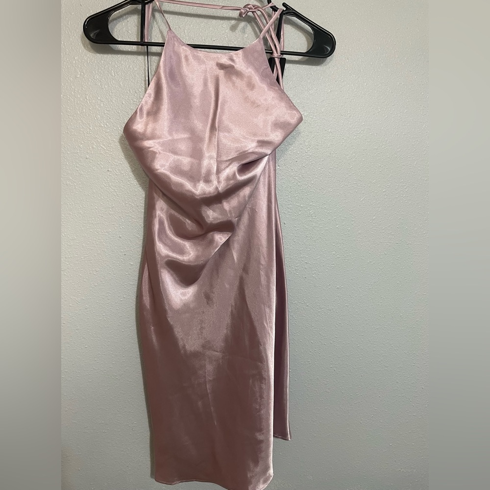 Bebe spaghetti dress.